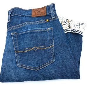 Lucky Brand : Sienna Tomboy Lace Crop 27